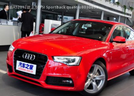 2012款 3.0TFSI Sportback quattro