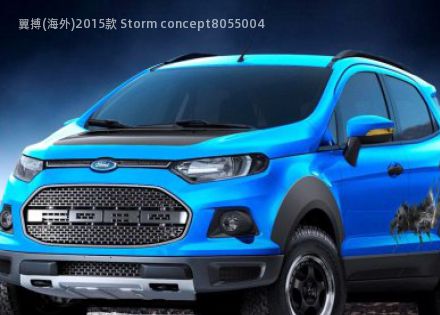 2015款 Storm concept拆车件客服台
