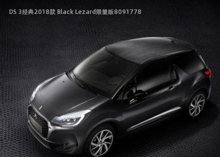 DS 3经典2018款 Black Lezard限量版拆车件