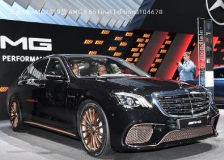 2019款 AMG S 65 Final Edition拆车件客服台