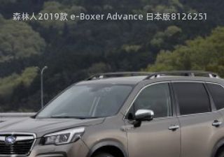 森林人2019款 e-Boxer Advance 日本版拆车件
