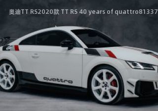奥迪TT RS2020款 TT RS 40 years of quattro拆车件