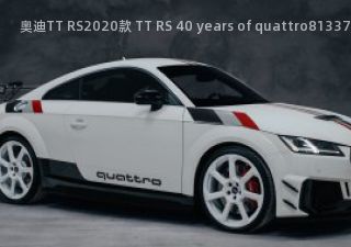 2020款 TT RS 40 years of quattro拆车件客服台