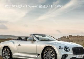 2021款 GT Speed 敞篷版