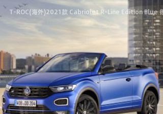 T-ROC(海外)2021款 Cabriolet R-Line Edition Blue 德国版拆车件