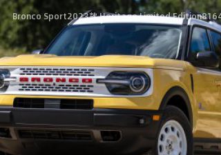 Bronco Sport2023款 Heritage Limited Edition拆车件