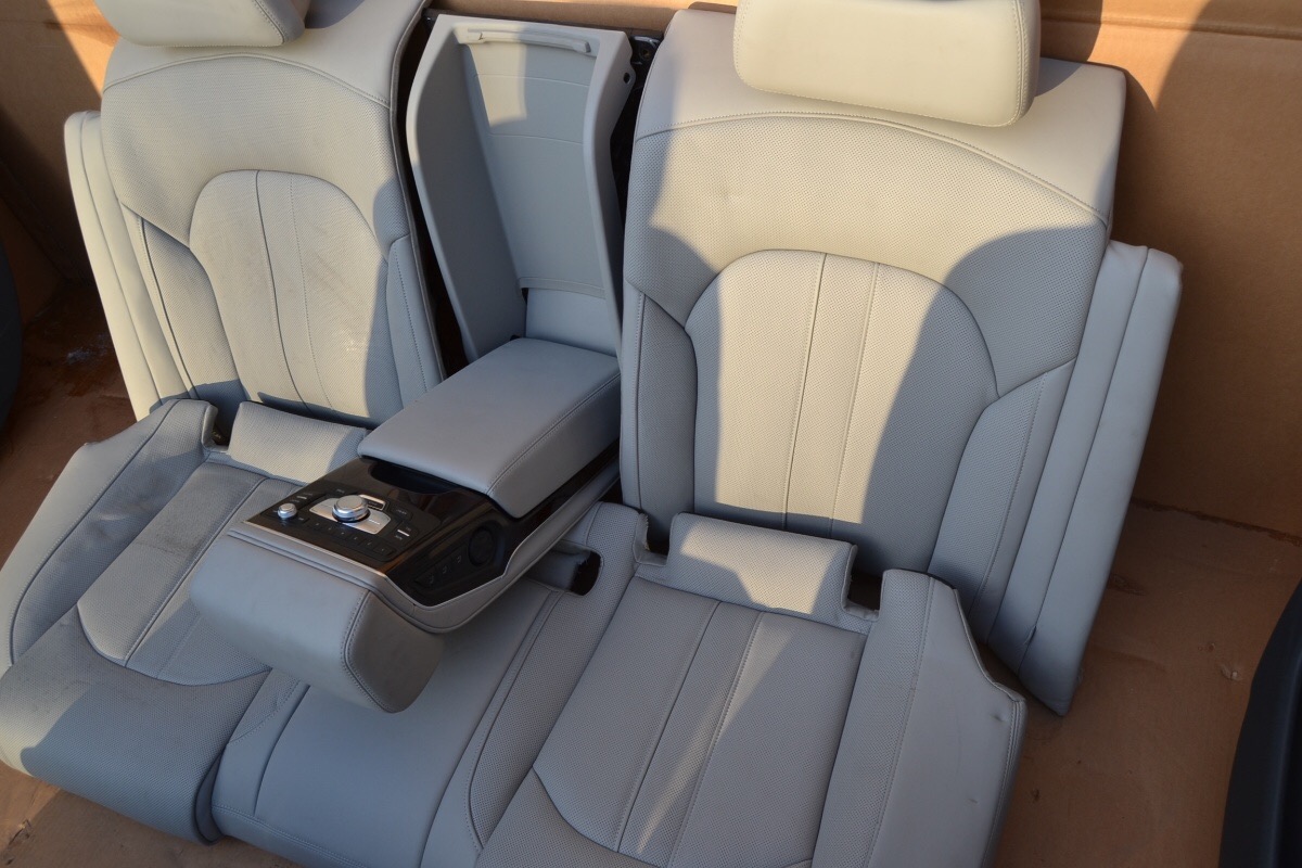 2015--奥迪A6L  C7真皮高配按摩座椅。