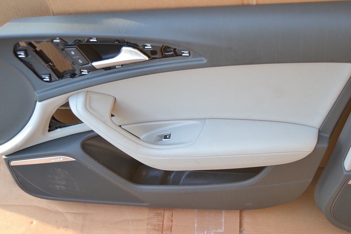 2015--奥迪A6L  C7真皮高配按摩座椅。