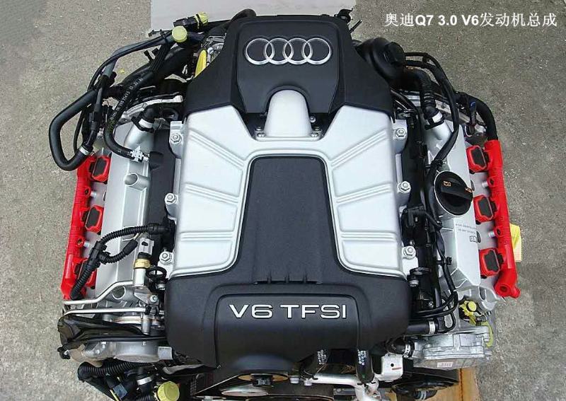 2016-奥迪Q7 3.0 V6. TFSI发动机总成拆车件