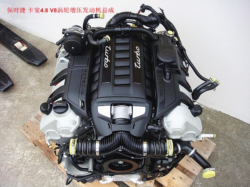 2015-保时捷（卡宴4.8 V8）涡轮增压发动机拆车件