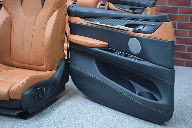 2018-宝马X6、F16 高配真皮座椅。